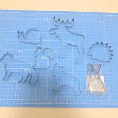 IKEA イケア クッキー型 動物 コッタ ステンレスのサムネイル