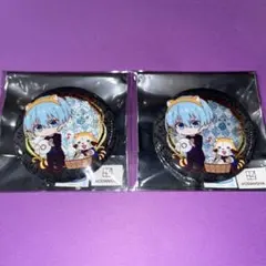 ブルーロック 中外　ラスカル カフェ グリッター缶バッジ 2個セット　氷織羊