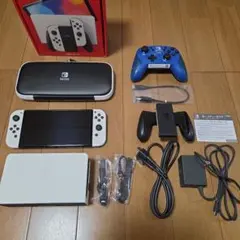 Nintendo Switch　有機EL　ワイヤレスホリパッド+キャリングケース