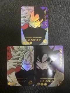【DRAGONBALL】ゴクウブラックセット　ヒーローアバターカード※海外版