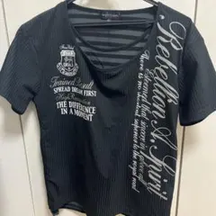 WERTHER ロゴプリント 半袖Tシャツ ブラック