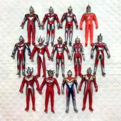 ウルトラマ ソフビ 13体セット