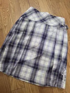 hopscotch チェック柄プリーツスカート 100cm