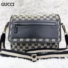 【美品】GUCCI グッチ GGキャンバス シェリーライン ショルダーバッグのサムネイル
