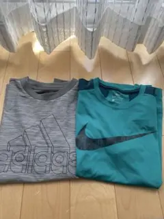 NIKE adidas Ｔシャツ２枚セット　美品　140