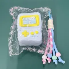 ゲーム機型 スクイーズ キーホルダー パステルカラー