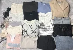 衣類17点＋ヘアアクセ13点セット　まとめ売り