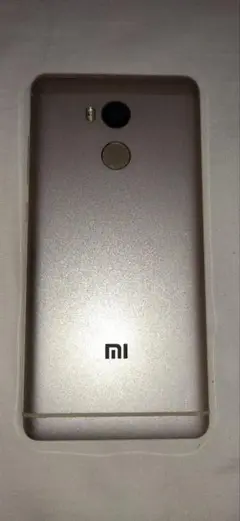 Xiaomi Redminote4 スマートフォン ゴールド中古