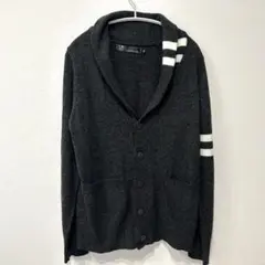 launching pad ダークグレー カーディガン M メンズ