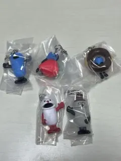 ガチャ　パペットスンスン　めじるしアクセサリー　全5種コンプリートセット