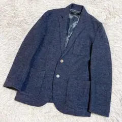 EPOCA UOMO エポカウォモ ウールテラードジャケット ネイビー 三陽商会