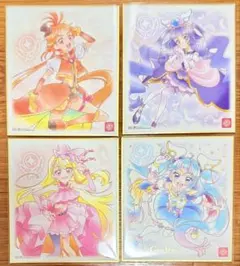 ひろがるスカイ！プリキュア 色紙ART7 4点セット