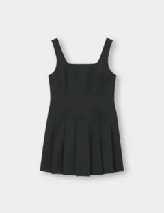 GU ローウエストプリーツジャンパードレス