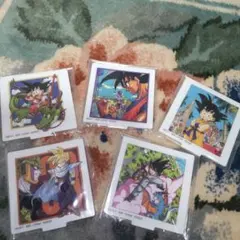 ドラゴンボールZ＊アクリルプレートスタンド＊新品＊未使用＊未開封＊５枚