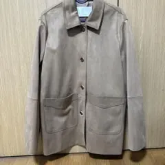 OHOTORO ベージュ スウェードジャケットのサムネイル