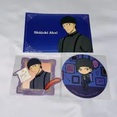 名探偵コナン コナンカフェ 赤井秀一 ステッカー コースター ポストカード