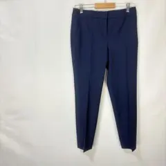 Theory セオリー スラックス パンツ ウール混 ネイビー フォーマル