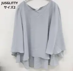 JUSGLITTY レディース ブラウス トップス　Y206