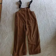 カフェッティ　オバーオール　Ｍサイズ　シルエット大きめ