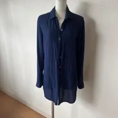 Armani Exchange ネイビー 長袖シャツ XS/TP