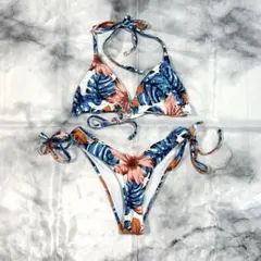 ビキニ トロピカル柄 ボタニカル柄 水着
