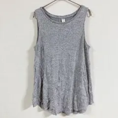 OLD NAVY オールドネイビー【S】グレー タンクトップ ノースリーブ