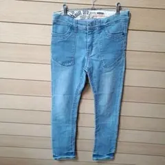 ライトブルー ジーンズ 150 キッズ ストレート