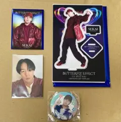 FANTASTICS BUTTERFLYEFFECT アクスタetc　世界