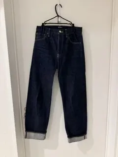 Edition ダークブルー ストレートデニム