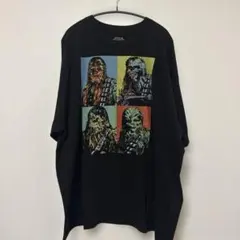 STAR WARS 半袖Tシャツ ブラック　ダル着