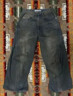 NVRFRGT 3D Twisted Wide Leg Jeansのサムネイル