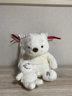 4°C 限定 くまのプーさん ぬいぐるみ マスコットセット Disneyコラボ