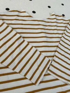 サマンサモスモス 前後着天竺ボーダーTシャツ