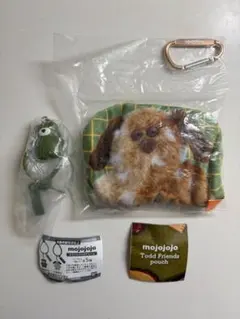 mojojojo Todd Friends pouch、カラフルチャーム2セット