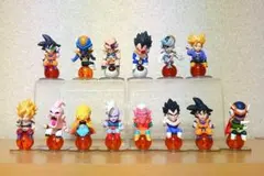 ドラゴンボール キャラプッチ 界王神 キビト 悟空 ベジータ ナッパ ブウ