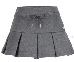 ANDWANG kirakira skirt S グレー