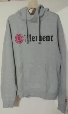 としさん専用　Element men'sグレー フード付きパーカー ｌサイズ