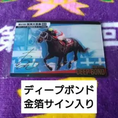 ディープボンド 阪神大賞典 和田竜二 サイン入り - メルカリ