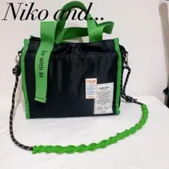 ニコアンド Misayoコラボ 3way保冷トートバッグ ショルダーバッグ