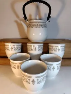 Noritake　ノリタケ　ティーポット　カップ　6個セット