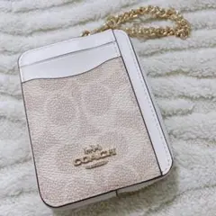 K*u様 新品未使用 COACH コーチ コインカードケース フラグメントケース