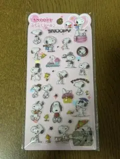 スヌーピー　ぷくぷくシール