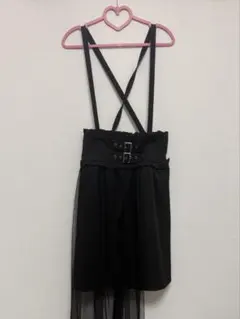 MARS スカート チュール サスペンダー付き