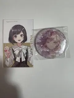 東雲絵名 50a グリ缶 グリッター缶バッジ 余花 - メルカリ
