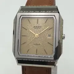 新品電池】RADO バルボア 732.9591.3 ゴールド クォーツ デイト - メルカリ