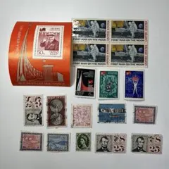 使用済切手セット まとめ　海外切手