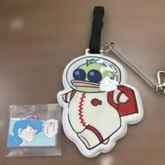 うる星やつら だっぴゃ星人 パスケース＆諸星あたるラバーストラップ