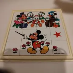 ディズニー ミッキー スライドパズル 当時物 - メルカリ