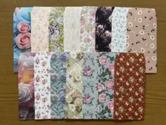 ☆ポチ袋/封筒（大）【フラワー柄】ハンドメイド