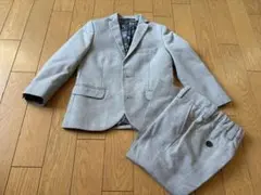 【NEXT】グレー フォーマルジャケット スラックスセット　100cm